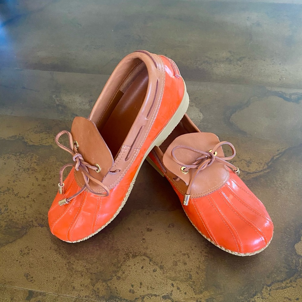 NEW! Tory Burch Rain Shoe Duck Boots Sz 9